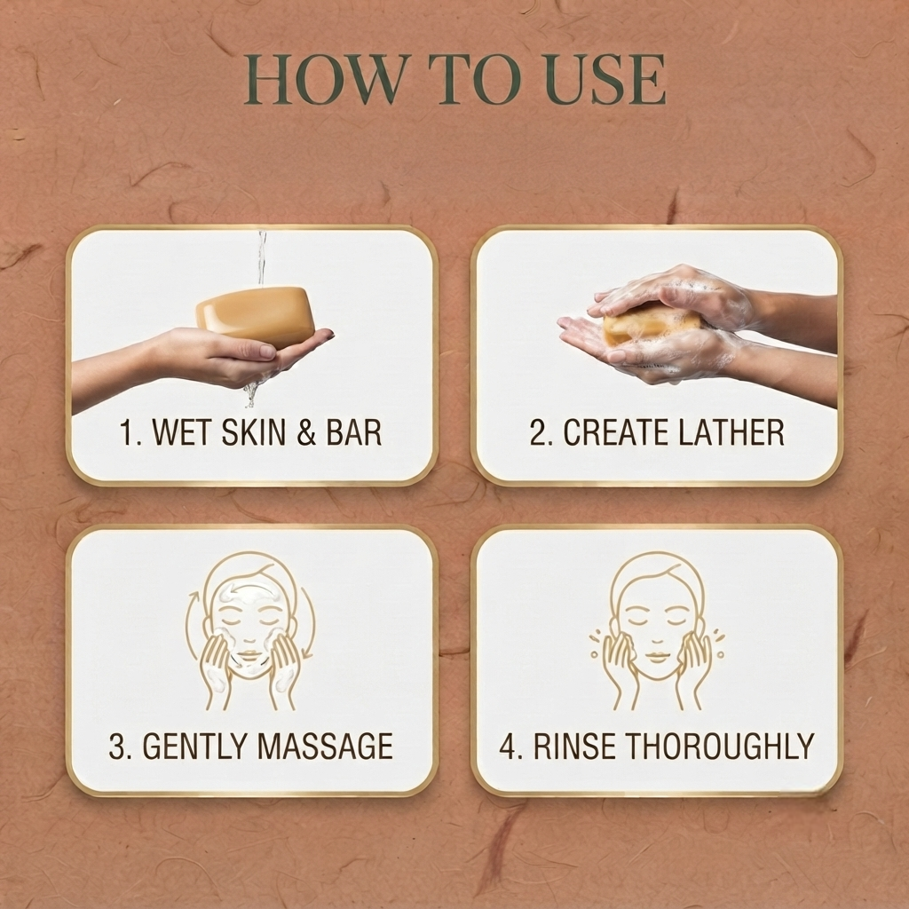 Hora Positive Ubtan Bar Soap