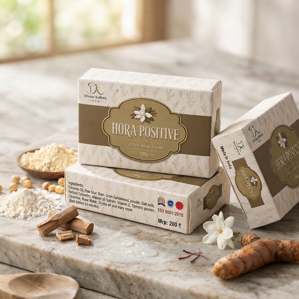 Hora Positive Ubtan Bar Soap